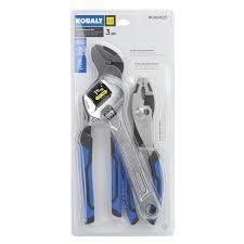 Kobalt 3-Pc Pliers/Wrench