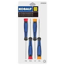Kobalt 4-Pc Precision Screw