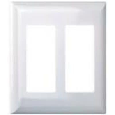 SNAP-ON DUPLEX-PLATE-IVORY
