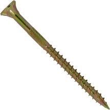 Wood Screw 8 x 2 1/2&quot; (Yellow)