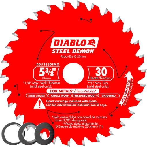 5‑3/8 in. x 30 Tooth Carbide-Tipped Saw Blade for Metal