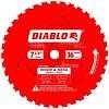7-1/4 in. x 36 Tooth Wood &amp; Metal Carbide Saw Blade