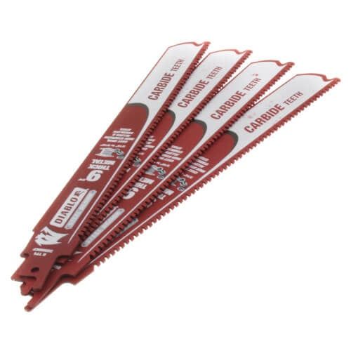 9 in. Steel Demon Carbide Recip Blades for Thick Metal (3/16 in. - 9/16 in.) Cutting (3-Pack)