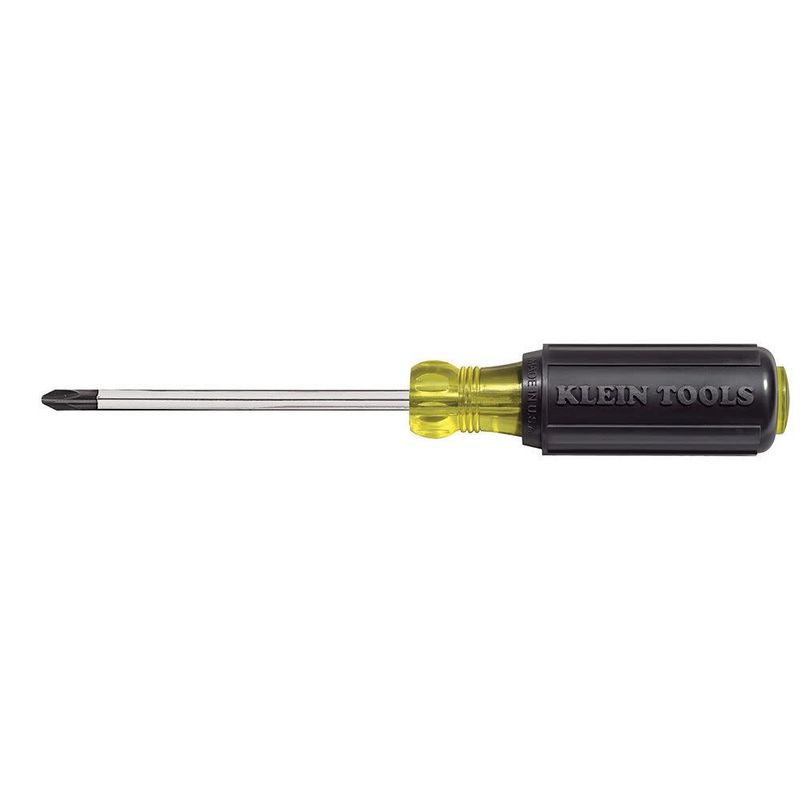 #2 Phillips Screwdriver 4'' Round Shank
