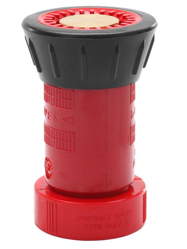 1 1/2 Inch (in) NST Size Polycarbonate Shut Off Straight Steam to Fog Nozzle