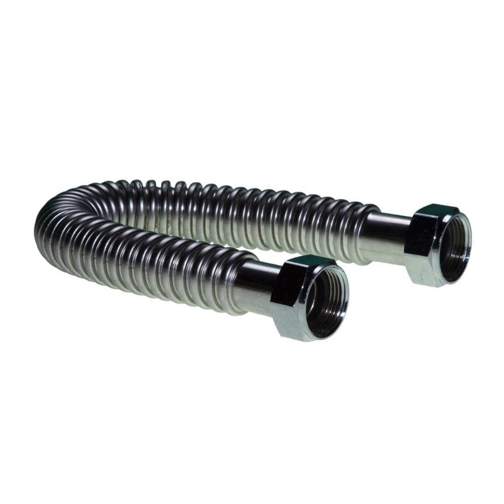 FALCON STAINLESS 1&quot; X 1&quot;&quot; X 18&quot; WATER SOFTNER CONNECTOR