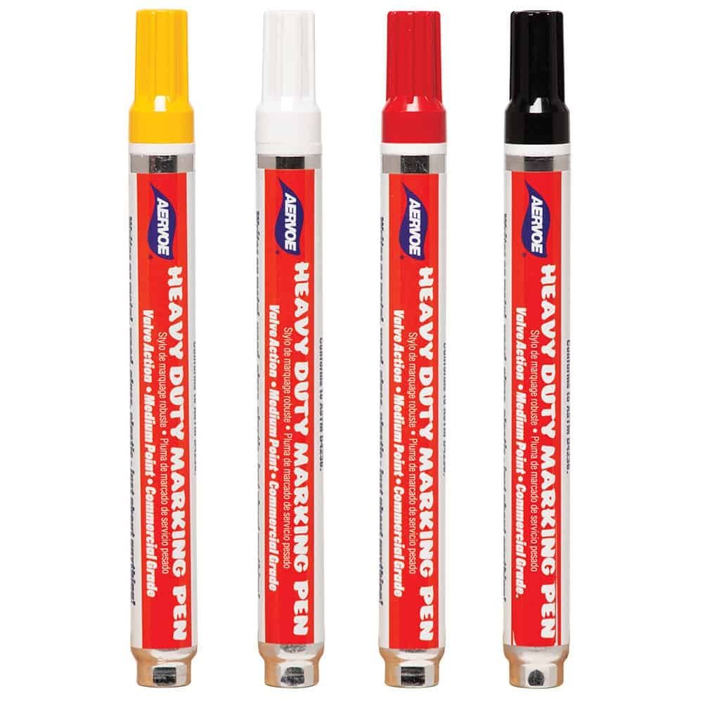 HEAVY DUTY MARKING PEN WHITE