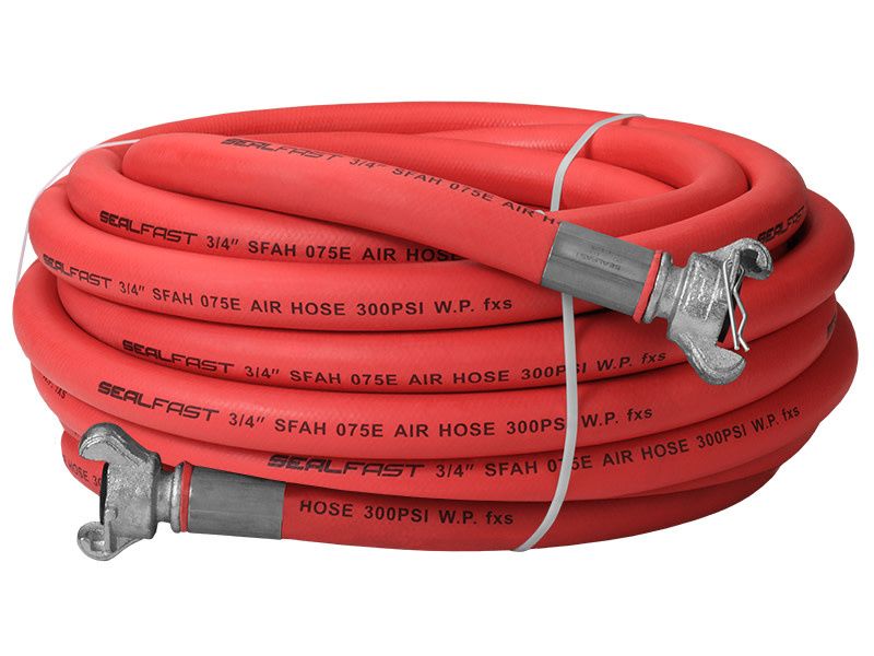 3/4 Inch (in) Inner Diameter and 50 Feet (ft) Length Plated Steel Crimp Sleeve Crowfeet General Purpose - Premium Hose Assembly