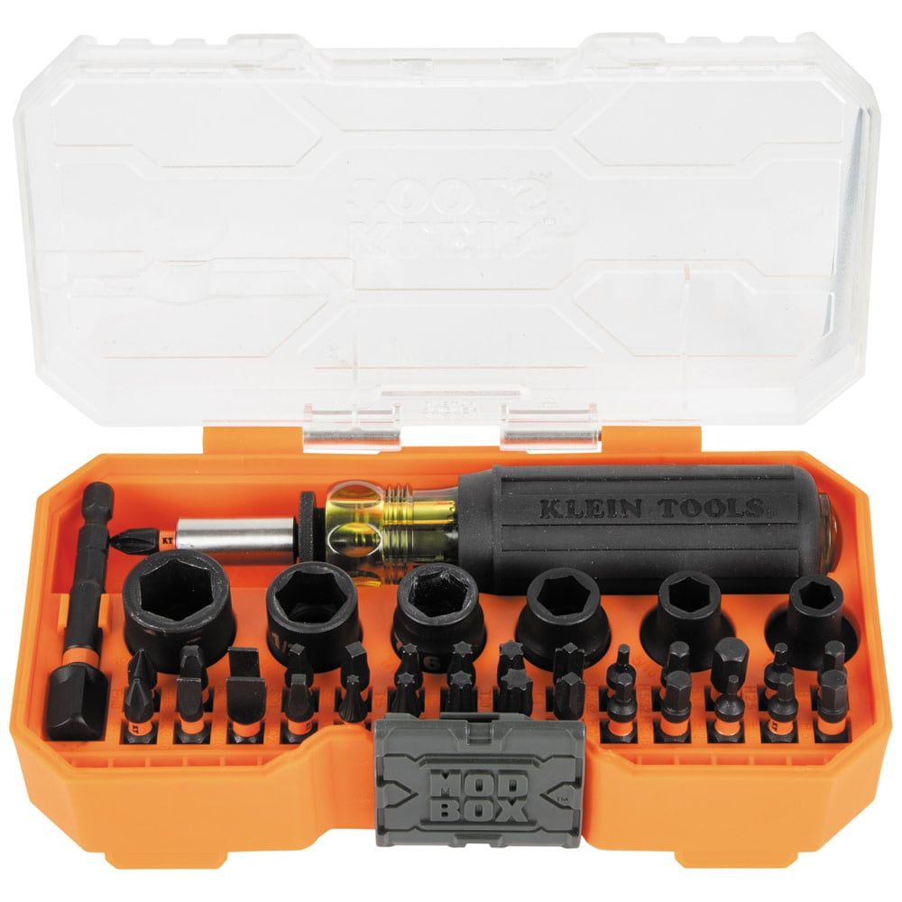 ProFlex Impact Screwdriver Bit and Socket Set, 38-Piece