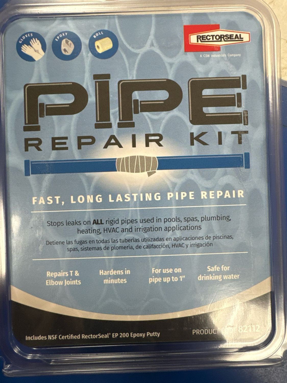 RectorSeal Pipe Repair Kit