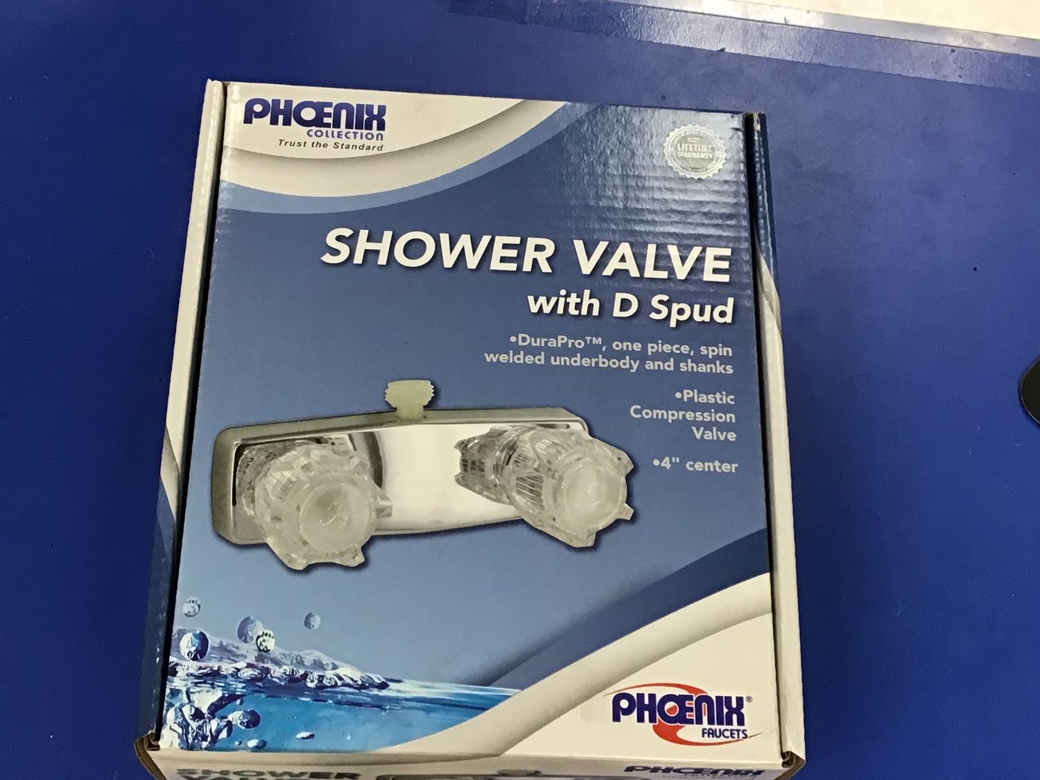4&quot; Center Exposed Shower Valve w/D Spud