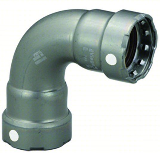 MegaPressG 90° Elbow, Size: 1/2&quot;