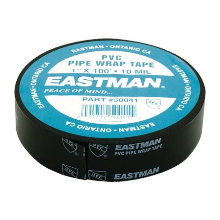 PVC 10 MIL PIPE WRAP TAPE, Size: 50&#39;