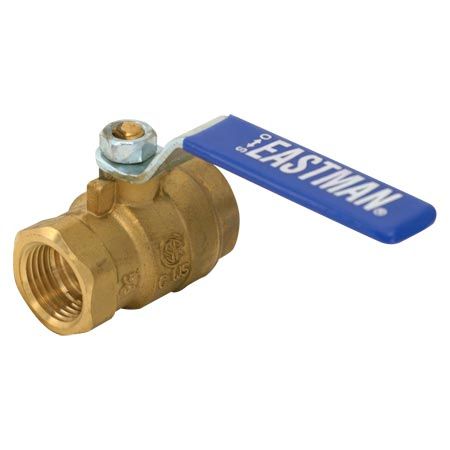 FULL PORT BRASS BALL VALVE, Size: 1/4&quot;