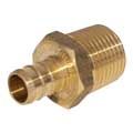 PEX MALE ADAPTER PEX X MIP BRASS, Size: 1/2 IN