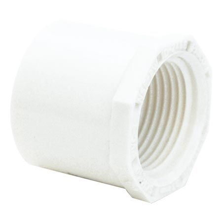 PVC SCH 40 PRESSURE-BUSHING SPIGOT X FIP, Size: 3/4 IN X 1/2 IN