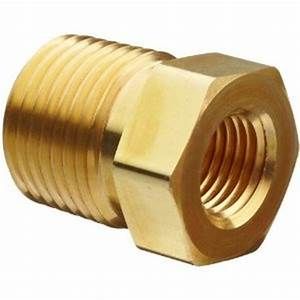 BRASS BUSHING, Size: 1/4" x 1/8"