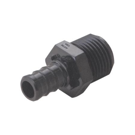 PEX MALE ADAPTER PEX X MIP POLY, Size: 1/2 IN