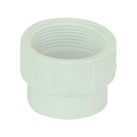 PVC/DWV CLEANOUT ADAPTER, Size: 1 1/2 IN