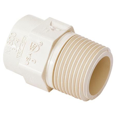 CPVC MALE ADAPTER, Size: 1/2 IN