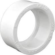 PVC/DWV FLUSH BUSHING, Size: 2 IN X 1 1/2 IN