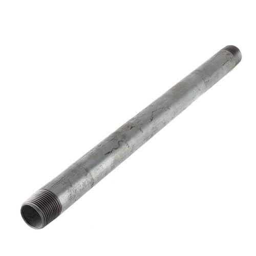 GALVANIZED PIPE/ PRICED PER FT, Size: 1/2"