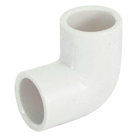 PVC SCH 40 PRESSURE-90 ELBOW SLIP X SLIP, Size: 1/2 IN