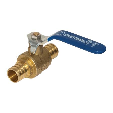 PEX BRASS BALL VALVE, Size: 1/2 IN