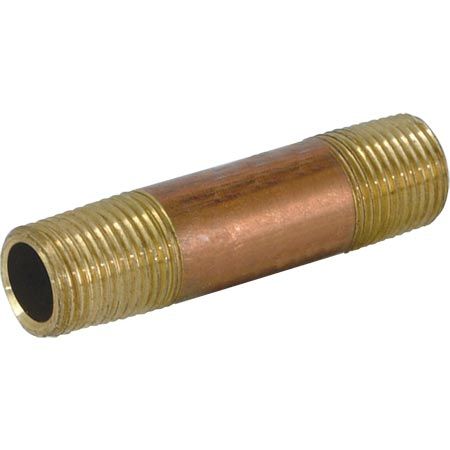 1/2" BRASS NIPPLE, Size: CLOSE
