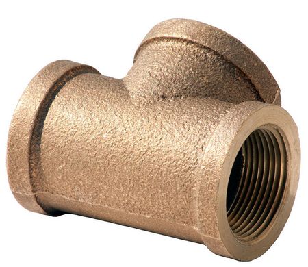 BRASS TEE, Size: 1/2"