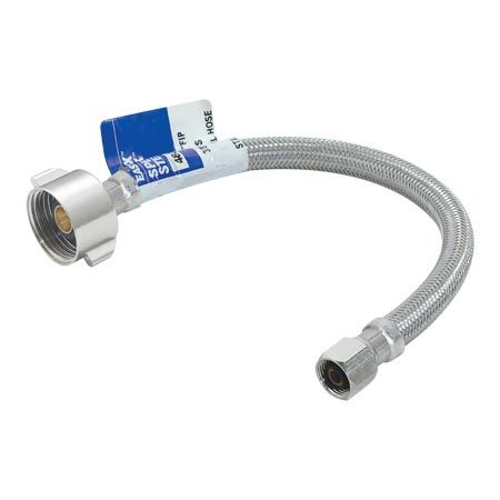 3/8" X 7/8" TOILET CONNECTOR, Size: 12"