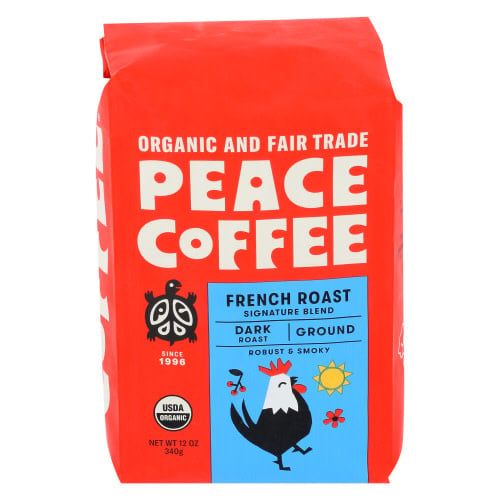 Peace Coffee                  Coffee Ground French Roas