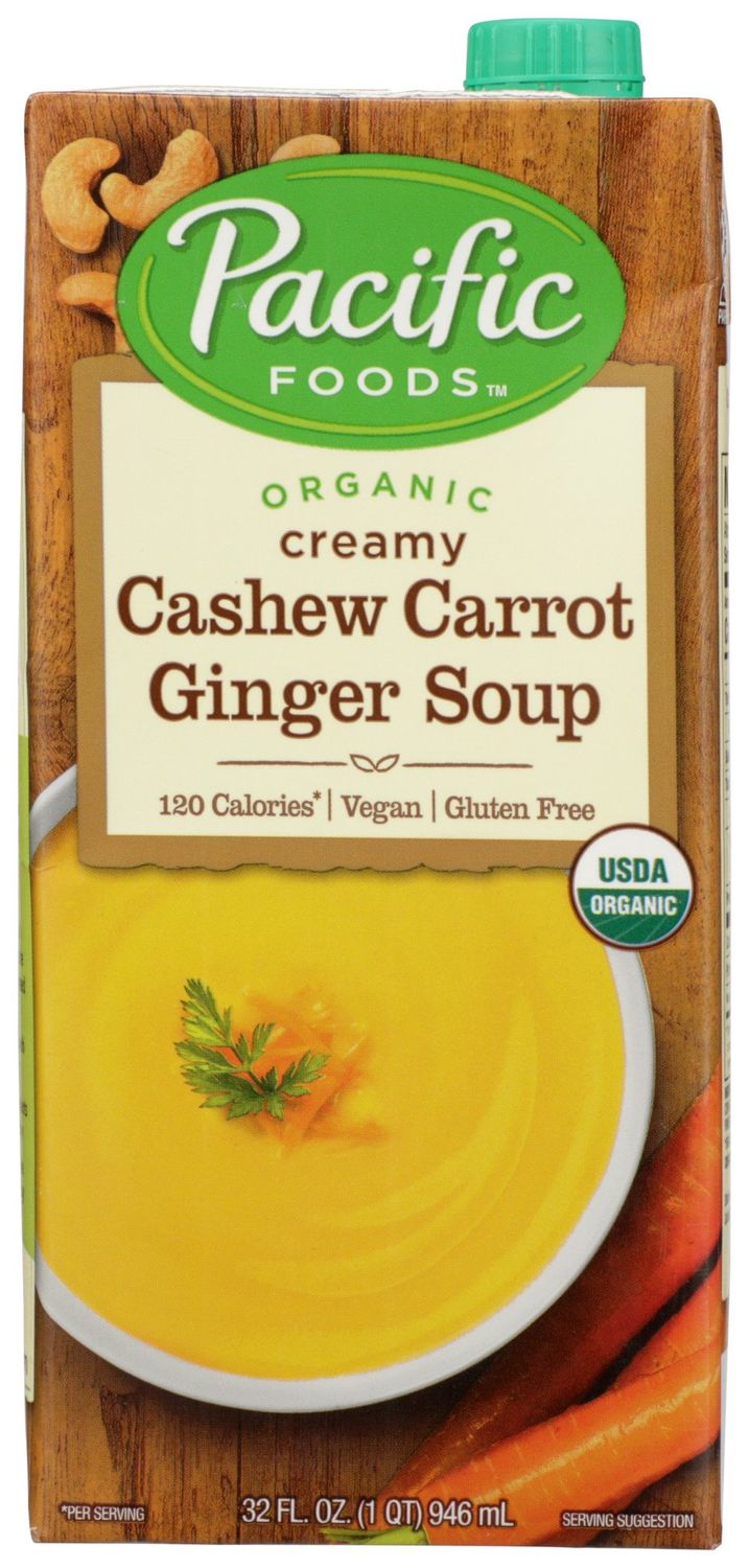 Pacific Foods                 Soup Rte Cashew Carrot Gngr