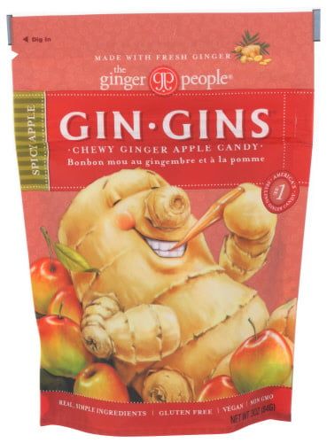 Ginger People                 Ginger Chew Spicy Apple