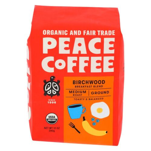 Peace Coffee                  Coffee Ground Birchwood