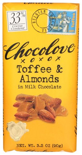 Chocolove                     Choc Bar Mlk Choc Toffee Almnd
