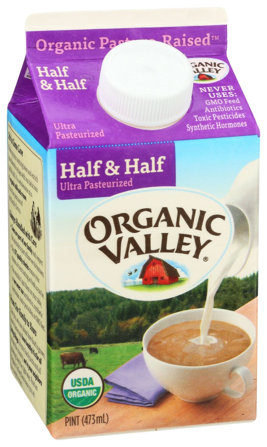 Organic Valley                Ultra Half &amp; Half Org