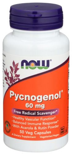 NOW PYCNOGENOL 60mg  50 VCAPS