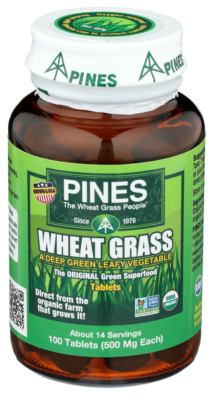 Pines Wheat Grass 100 Tablets