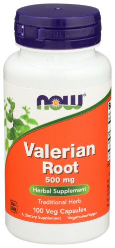 Now VALERIAN ROOT 500mg  100 VCAPS