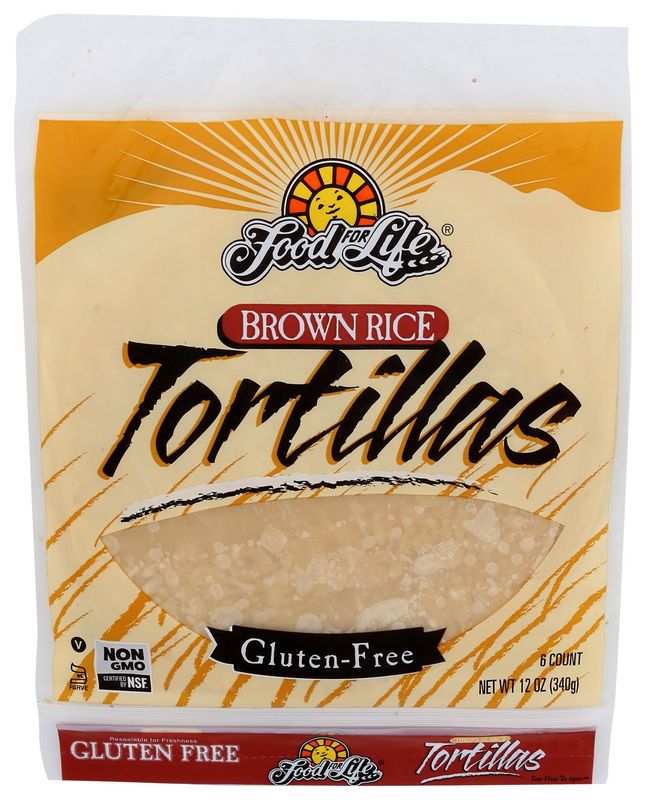 Food For Life                 Tortilla Brwn Rice Wf