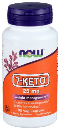 Now 7 Keto 25mg Weight Management 90 Veg Capsules