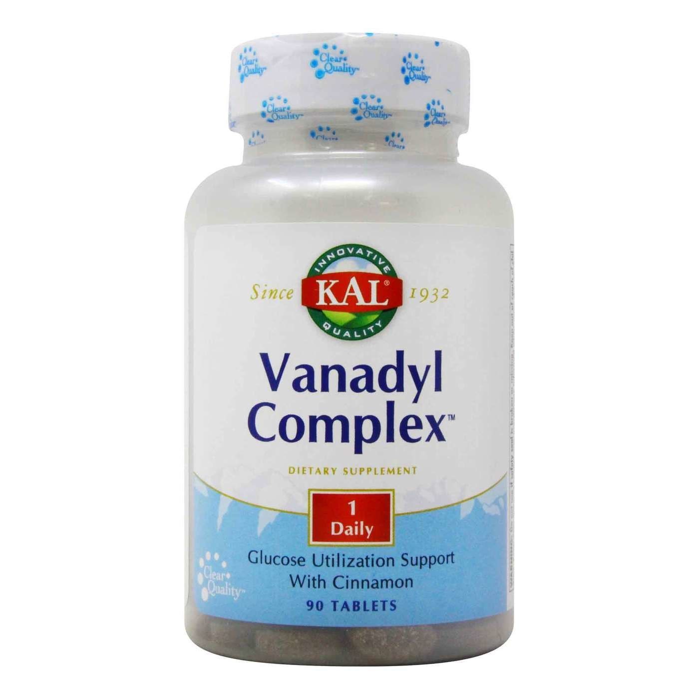 Kal Vanadyl Complex 90 Tablets