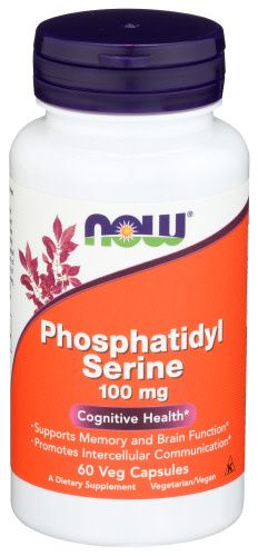 Now PHOSPHATIDYL SERINE 100 mg 60 VCAPS