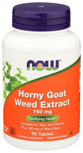 Now HORNY GOAT WEED 750MG  90 TABS