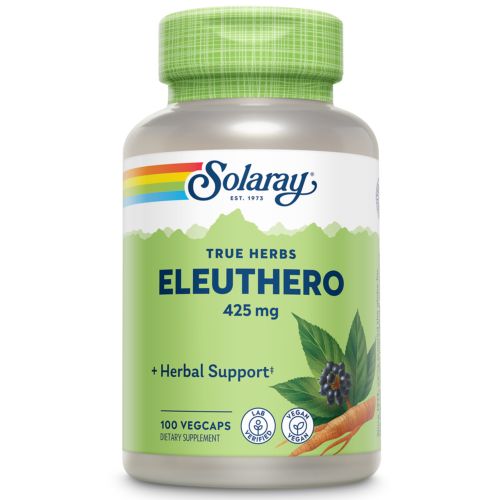 Solaray Eleuthero 425mg 100 Vegetarian Capsules