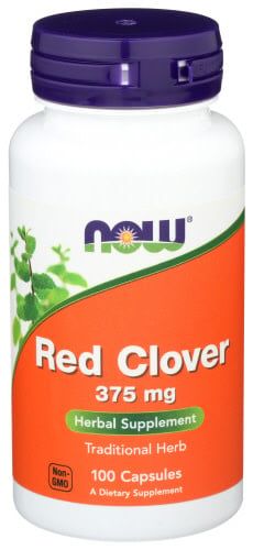 Now RED CLOVER 375 MG  100 VCAPS