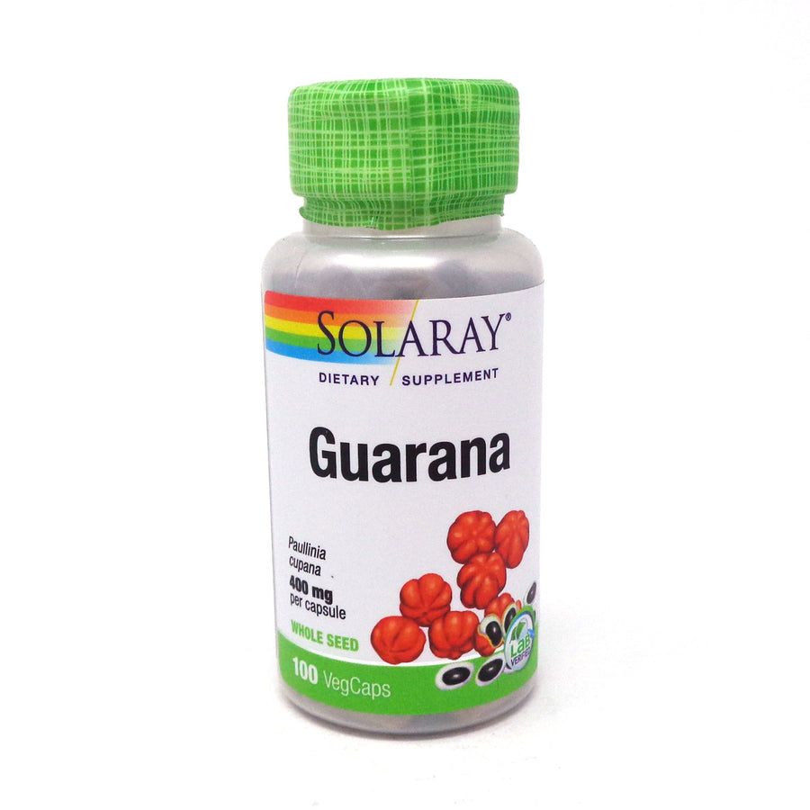 Solaray Guarana 400mg 100 VCAPS