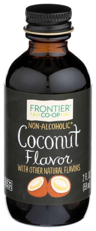 FRONTIER  Coconut Flavor 2 oz