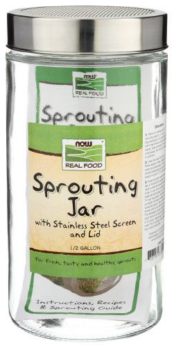 Now SPROUTING JARS 1/ 2 GAL
